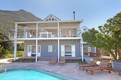 Disabled adapted beachfront house with pool hoist in Cape Town, South Africa