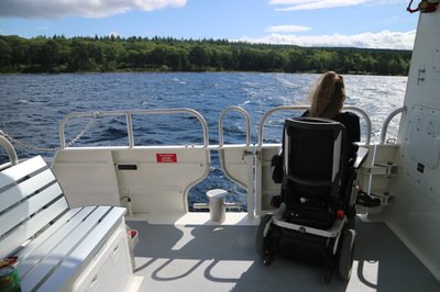 accessible boat