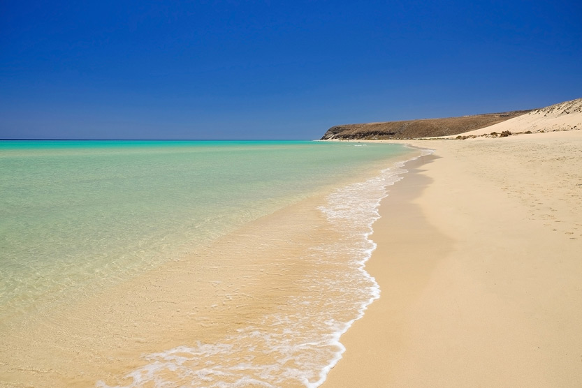Sotavento beach on Fuerteventura