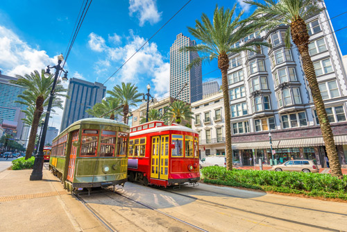 Trams in New Orleans, Louisiana