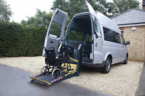 Adapted vehicle hire