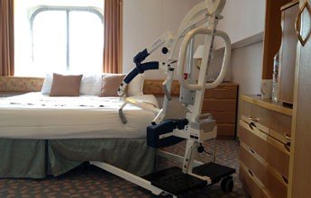 Disabled cruise ship cabin equipment