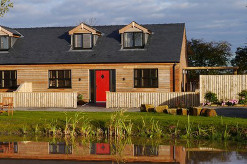 Disabled lakeside lodge in Lancashire