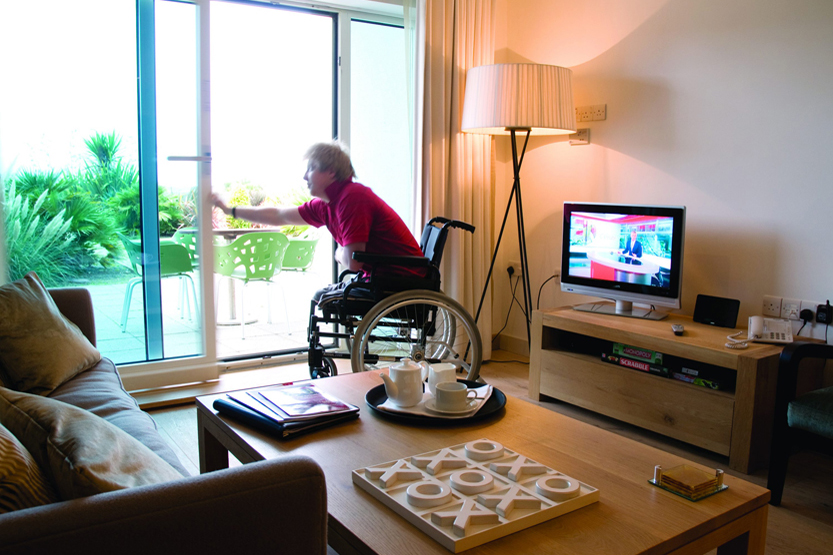 Accessible disabled-friendly room in Cornwall