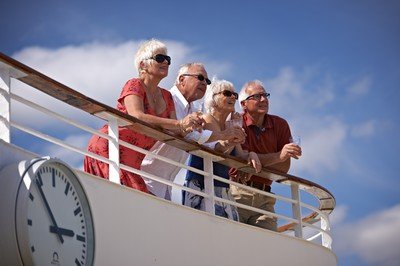 Passengers onboard a Fred. Olsen cruise