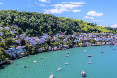 Harbour and blue sea