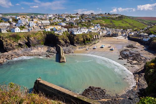 Port Isaac harbour, Cornwall