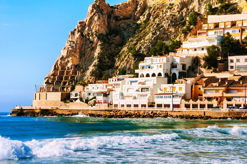 Benidorm coast, Costa Blanca