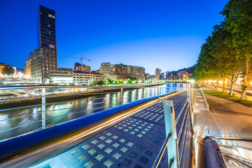 Bilbao riverside, Basque Country