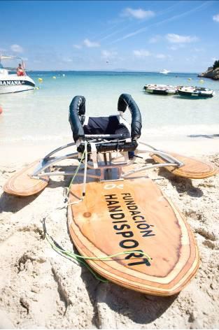 Accessible water skiing