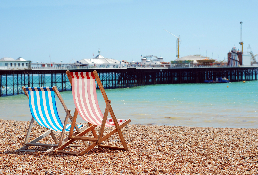 Beach chairs