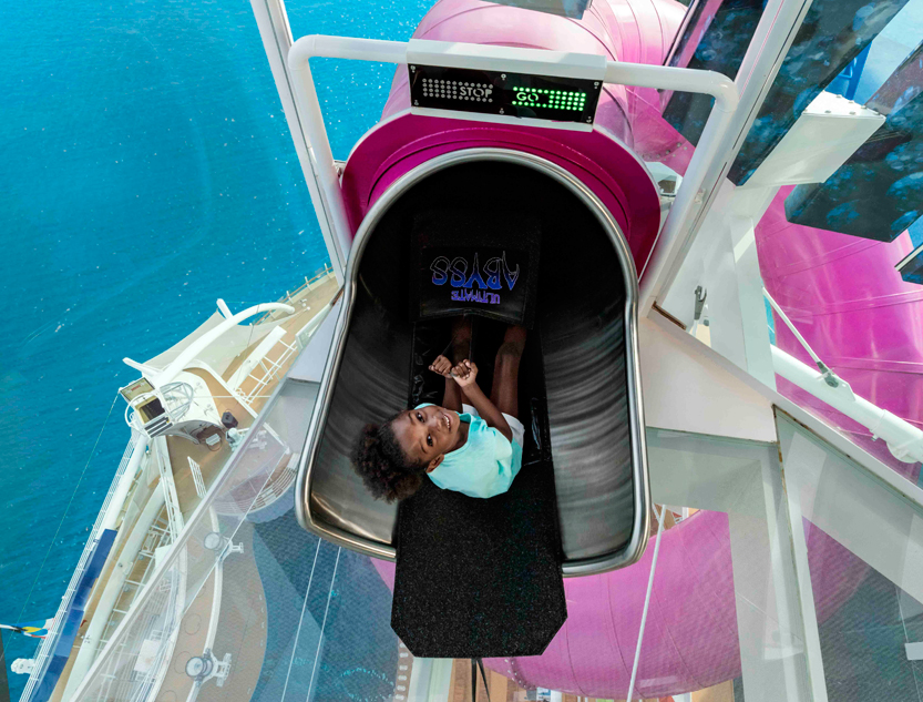 Allure of the Seas cruise ship Ultimate Abyss slide
