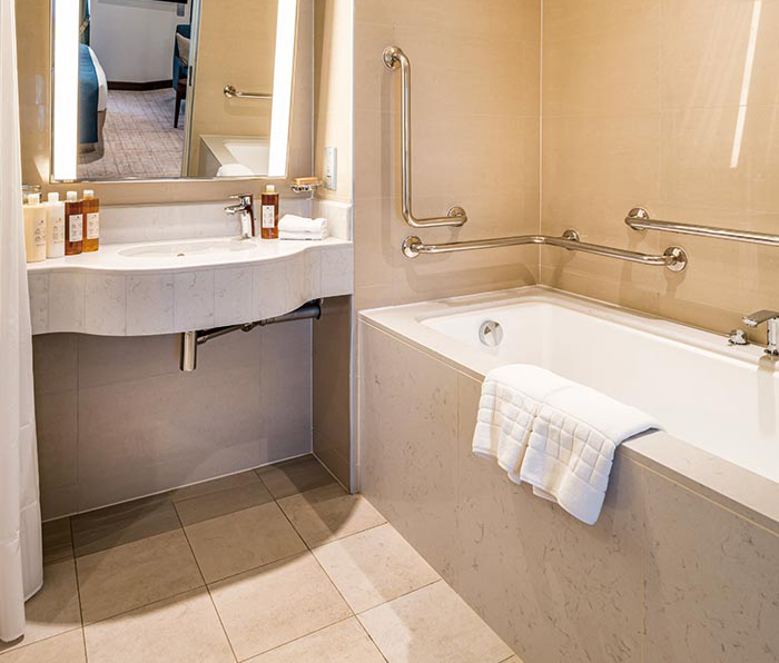 Saga cruise ship disabled access cabin bath