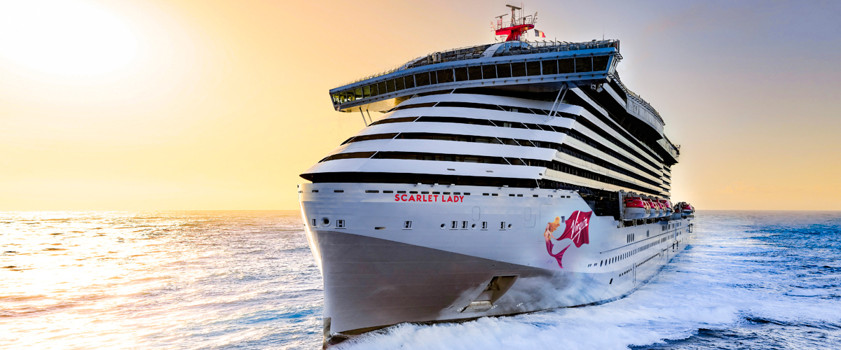 Virgin Voyages Scarlet Lady wheelchair-friendly cruise ship