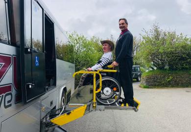 Accessible coach