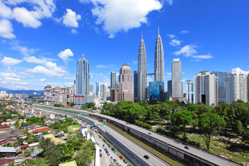 Kuala Lumpur skyline, Malaysia