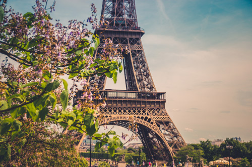 The Eiffel Tower in Paris