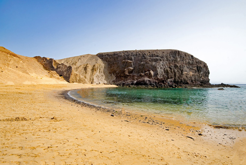 Playa del Papagayo beach, Lanzarote