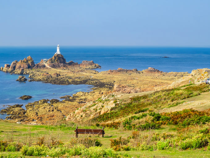 La Corbiere Lighthouse, Jersey, the Channel Islands