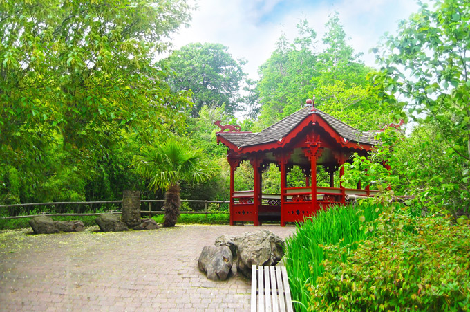 Pagoda in Royal Botanic Gardens, Edinburgh