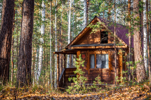 Christmas lodge