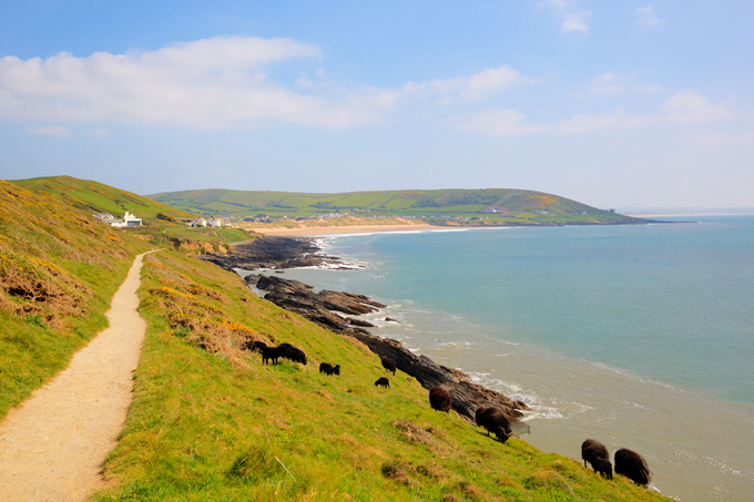 View to Croyde Bay, Devon