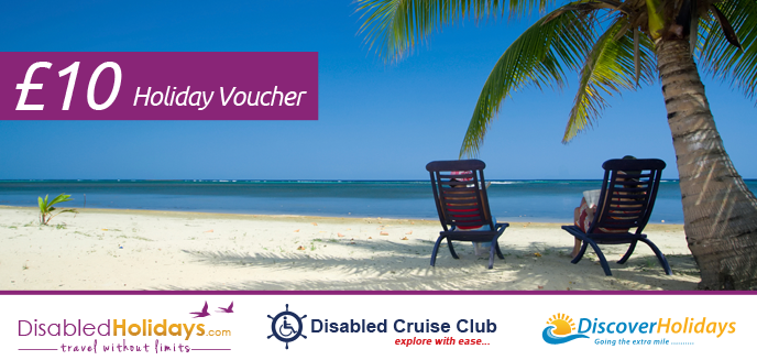 Gift vouchers with DisabledHolidays.com