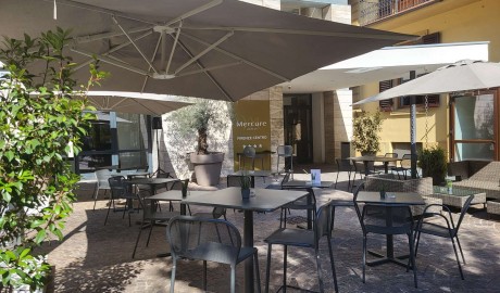 Front of hotel
