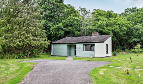 Exterior of bungalow