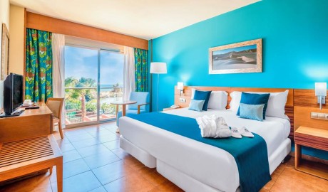 Modern beach hotel image
