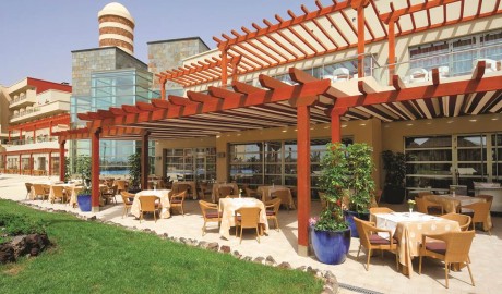 Modern beach hotel image