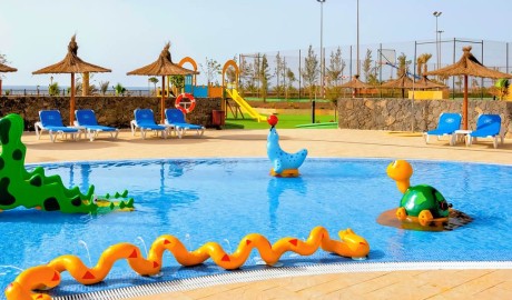 Modern beach hotel image