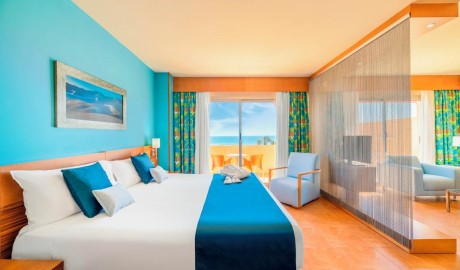 Modern beach hotel image