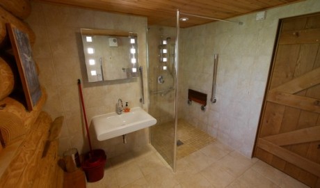 Accessible Log Cabin image