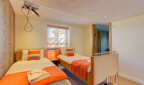 Pet Friendly Accessible Lake View Cottage - with hot tub image