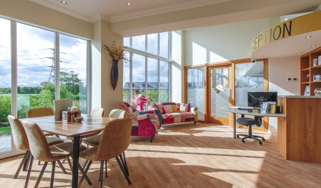 Pet Friendly Accessible Lake View Cottage - with hot tub image