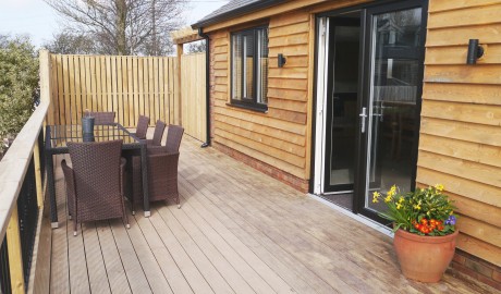 Accessible Fishing Lake Cottage with hot tub image