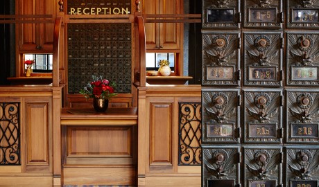 Accessible historical hotel image