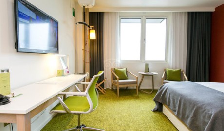 Modern Hotel with Ceiling Track Hoist image