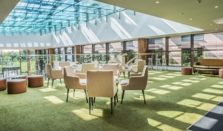 Modern Hotel with Ceiling Track Hoist image