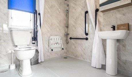 Wheelchair accessible caravan image