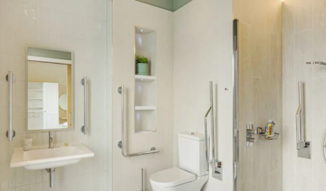 Accessible countryside lodge image
