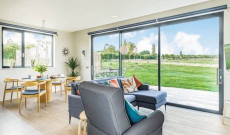 Accessible countryside lodge image