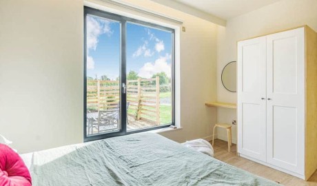 Accessible countryside lodge image