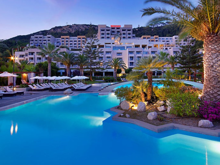Luxury beach Hotel Card image