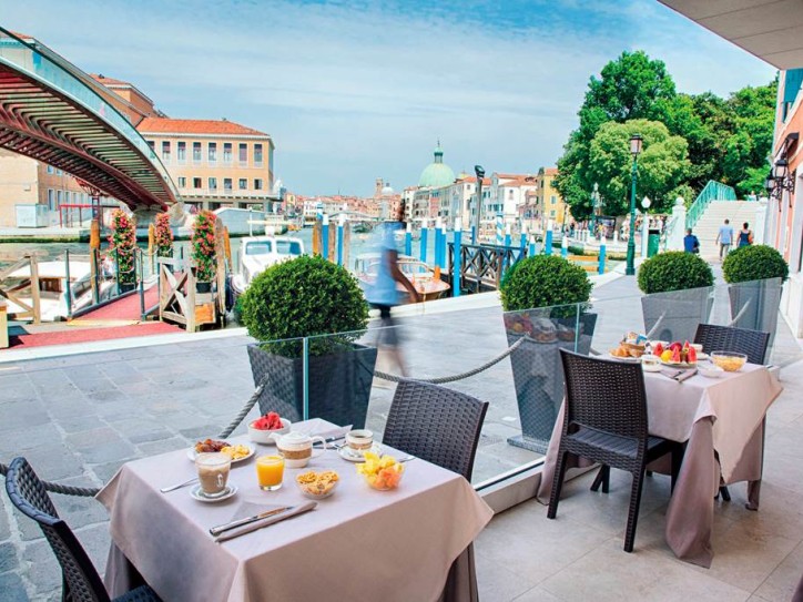 Venetian style hotel Card image
