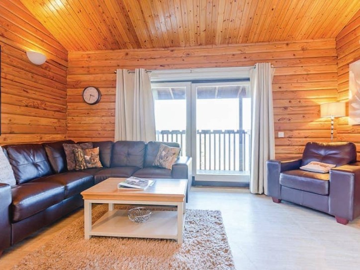 Countryside Log Cabin Card image