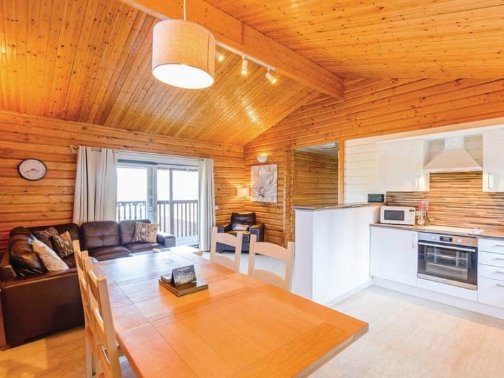 Countryside Log Cabin Card image