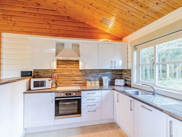 Countryside Log Cabin Card image