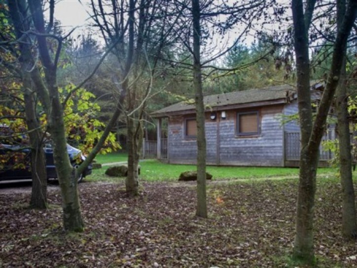 Countryside Log Cabin Card image